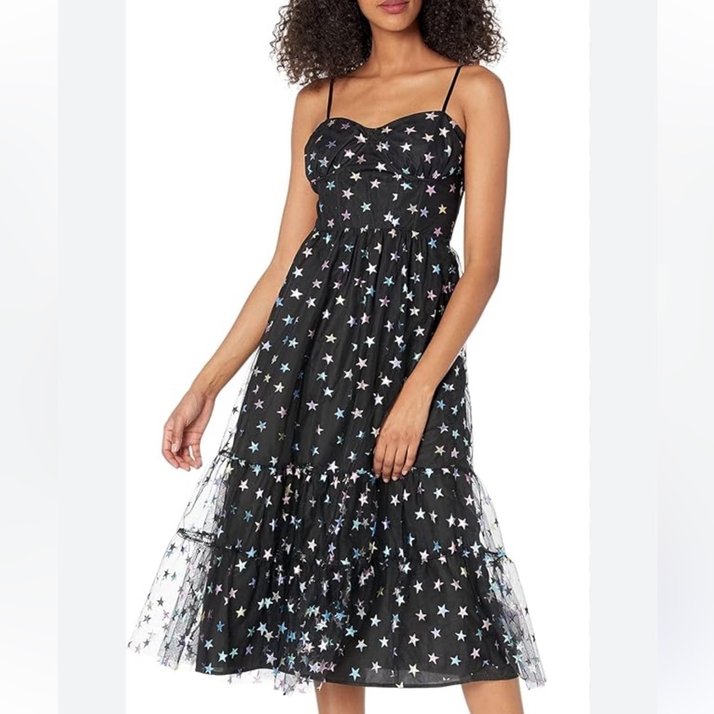 Betsey Johnson star dress ✨💫💛